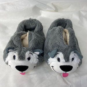 FlipaZoo Husky Bear Slippers Big Kids XXL 5/6